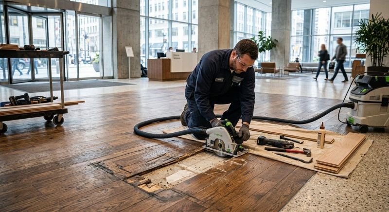 Our team working on Flooring Service projects in Phoenix, AZ