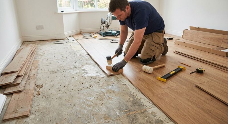 Laminate Floor Replacement in New River, AZ