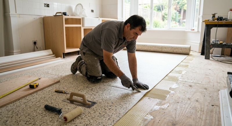 Linoleum Floor Installation in Paradise Valley, AZ