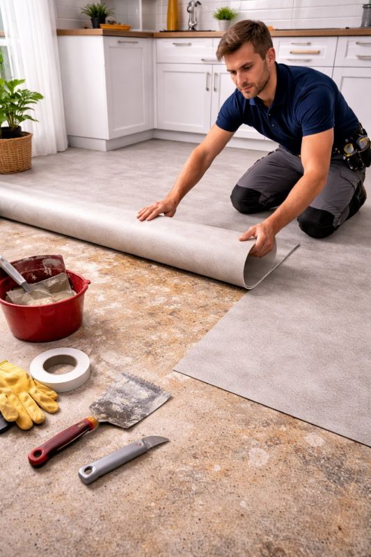 Linoleum Floor Installation in Peoria, AZ