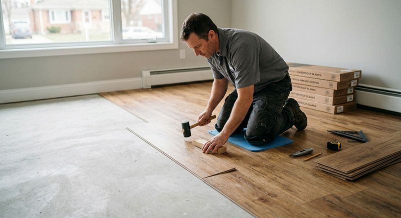 Linoleum Floor Installation in Scottsdale, AZ