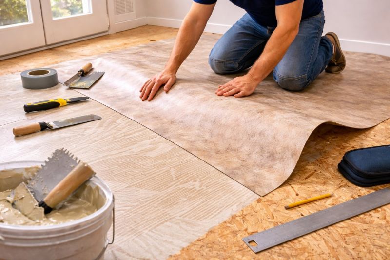 Sheet Flooring Installation in Tempe, AZ
