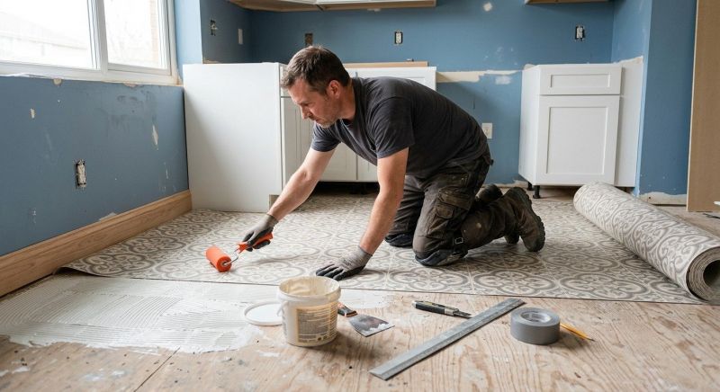 Sheet Linoleum Installation in New River, AZ