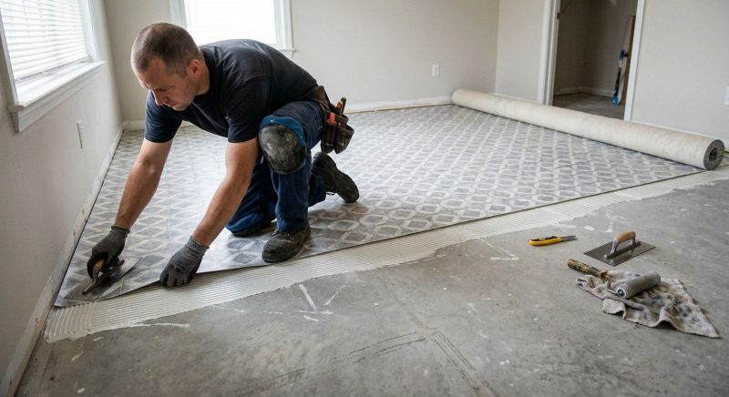 Sheet Vinyl Installation in Surprise, AZ